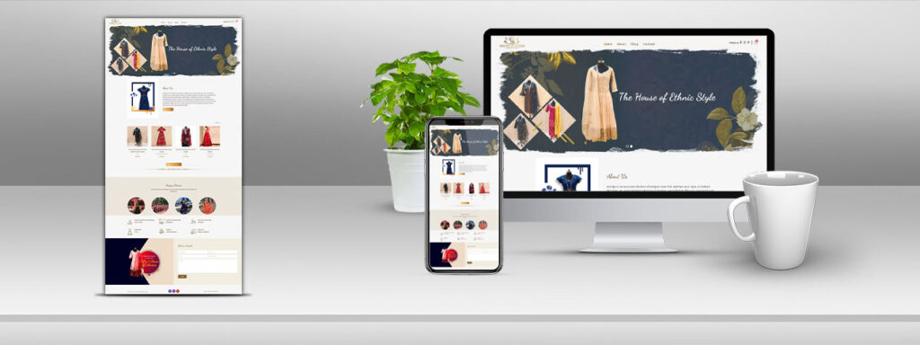 Tarika Group Successfully Launches The Website For an Ethnic Boutique
