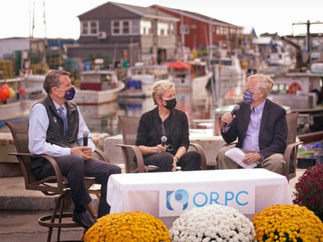 Top Biden official meets Sen. King in Portland to talk renewable energy